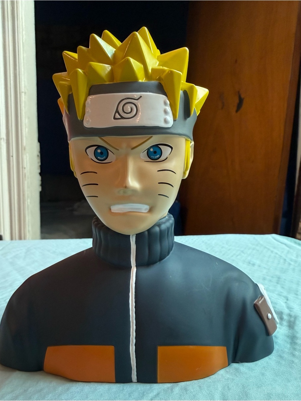 Yellow Naruto Bust Action Figure - Anime Collectible